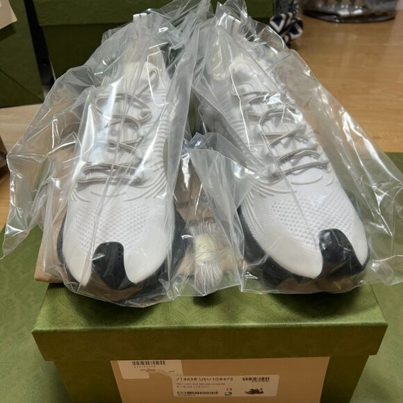 Gucci Run White Black - Picture 1 of 7